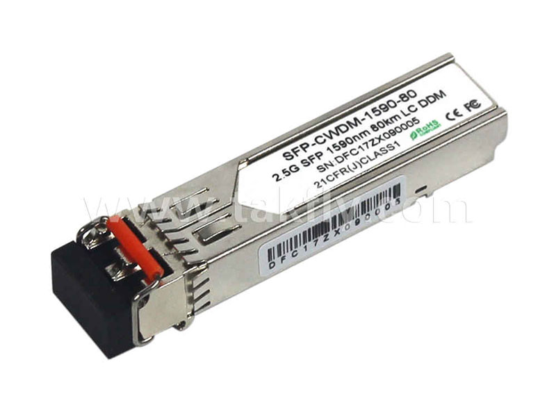 2.5G SFP CWDM 80km光模塊